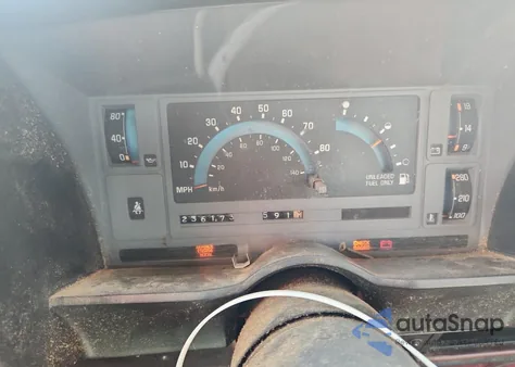 1992 GMC Sonoma z USA, uszkodzony, nr VIN 1GTCS14R2N8524183